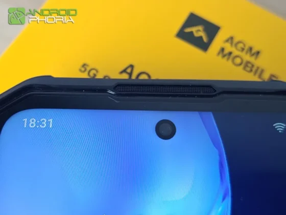 AGM G3 PRO camara frontal