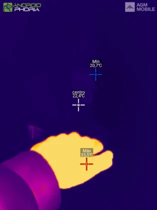 AGM G3 PRO camara termica