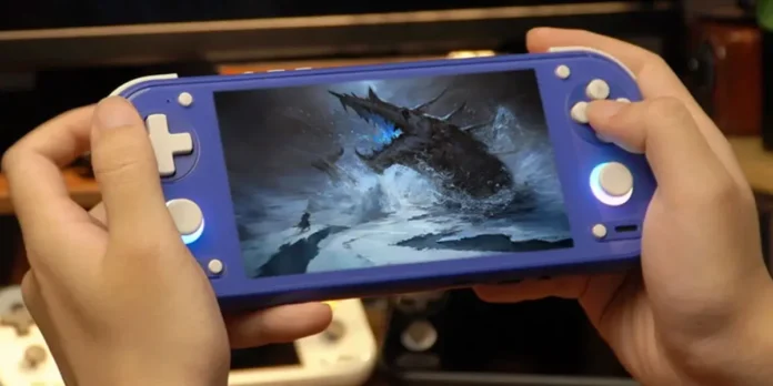 ANBERNIC RG 55G1: una "Switch Lite" con Android y 6000 mAh