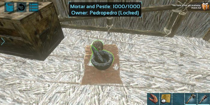 ARK Mobile mortero