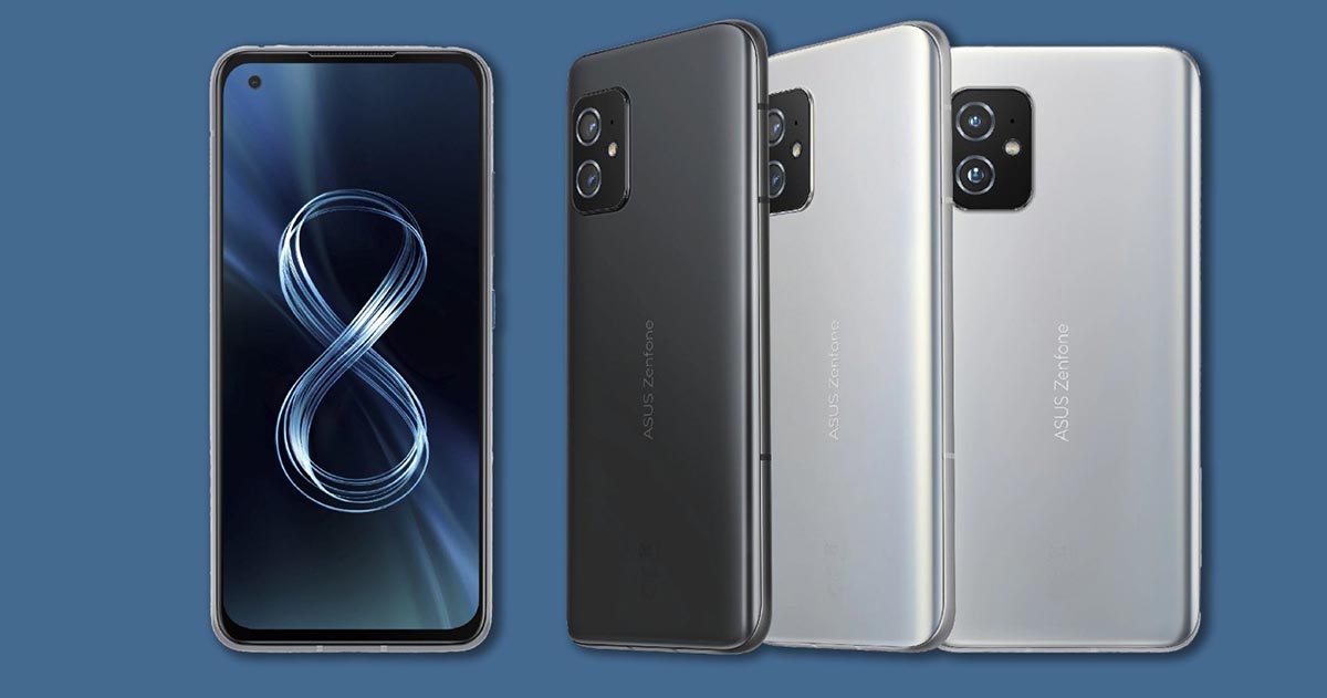 ASUS ZenFone 8 diseño