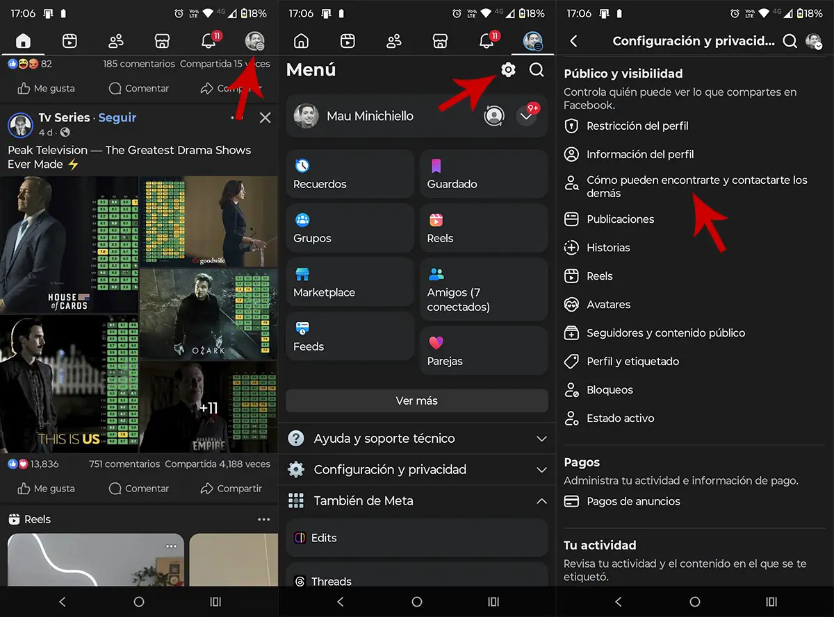 How To Make My Friends List Private On Facebook 3 Access Your Facebook Account Settings