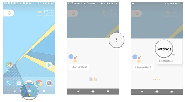 Activar Google Assistant