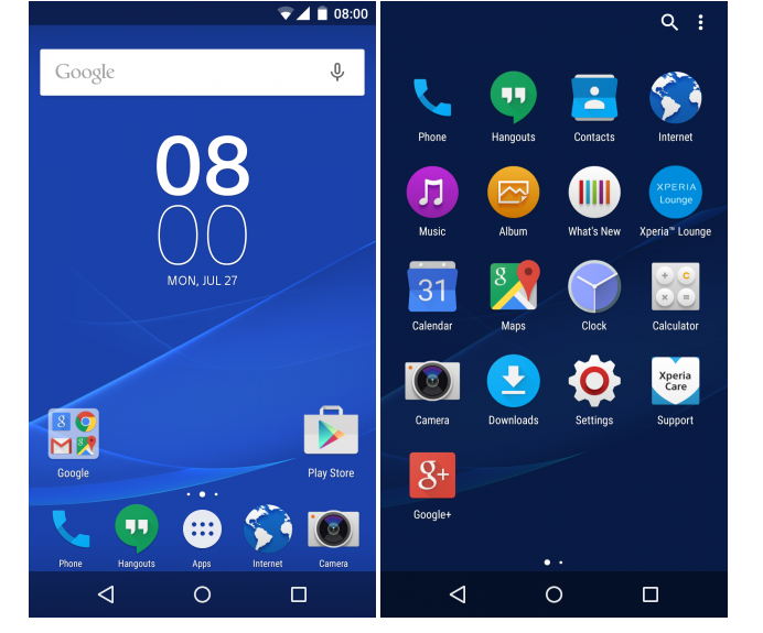 Actualizar Sony Xperia Z5 a Android 6.0 Marshmallow