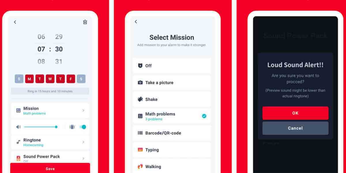 Alarmy la alternativa a Timely en Android