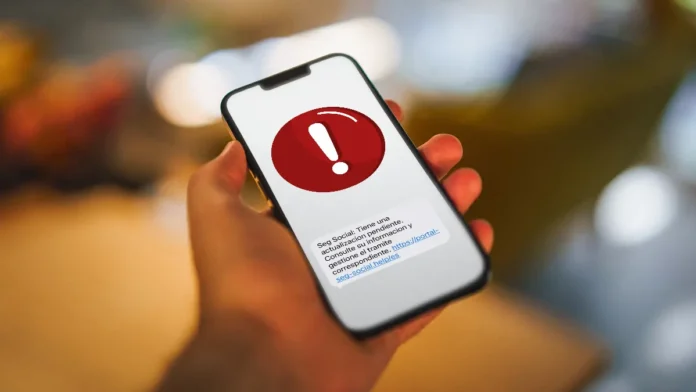 Alerta de fraude SMS Seguridad Social España