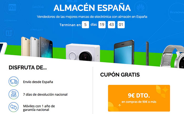 Almacen AliExpress Espana