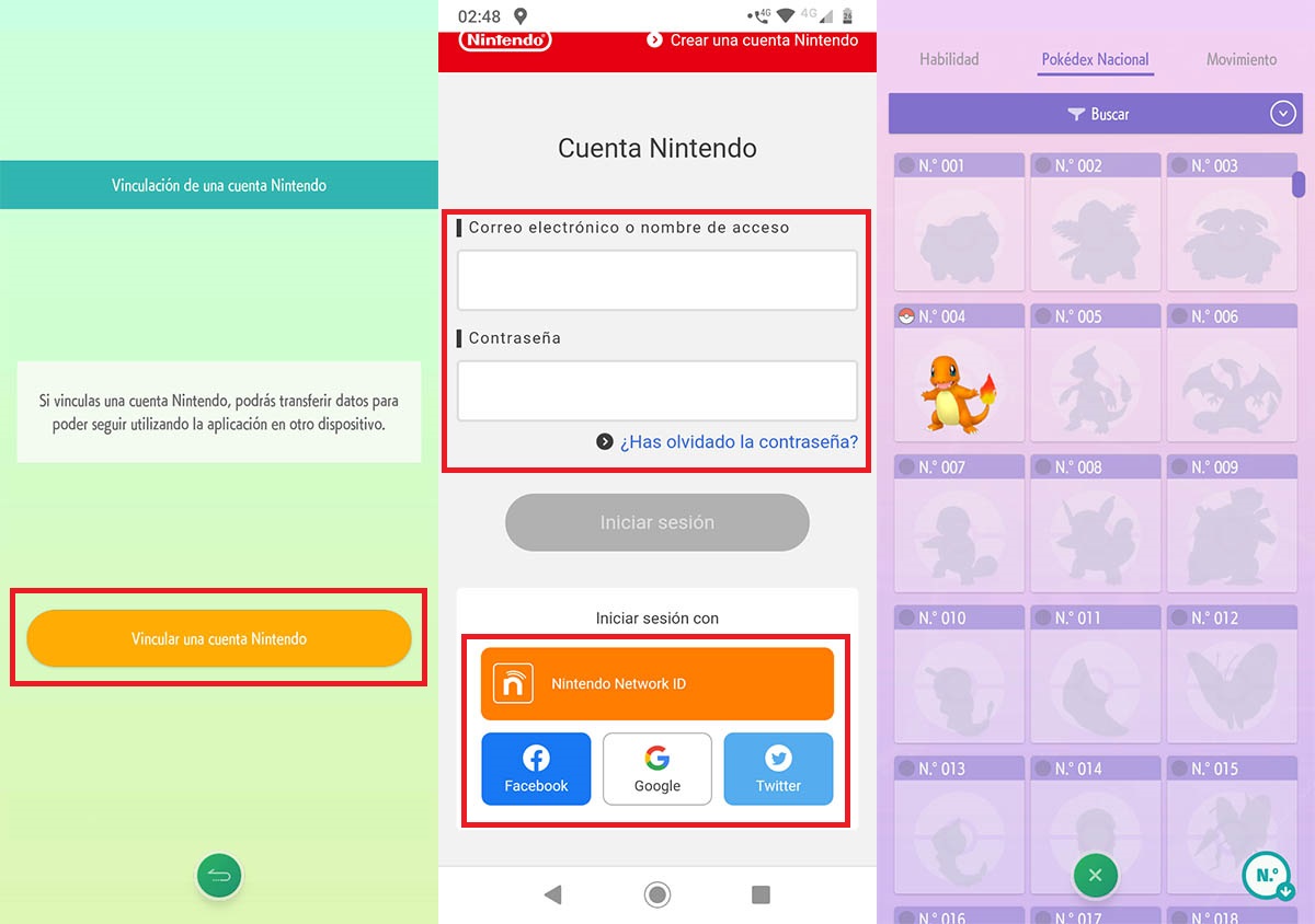 Almacenar Pokémon de otros juegos Pokémon HOME