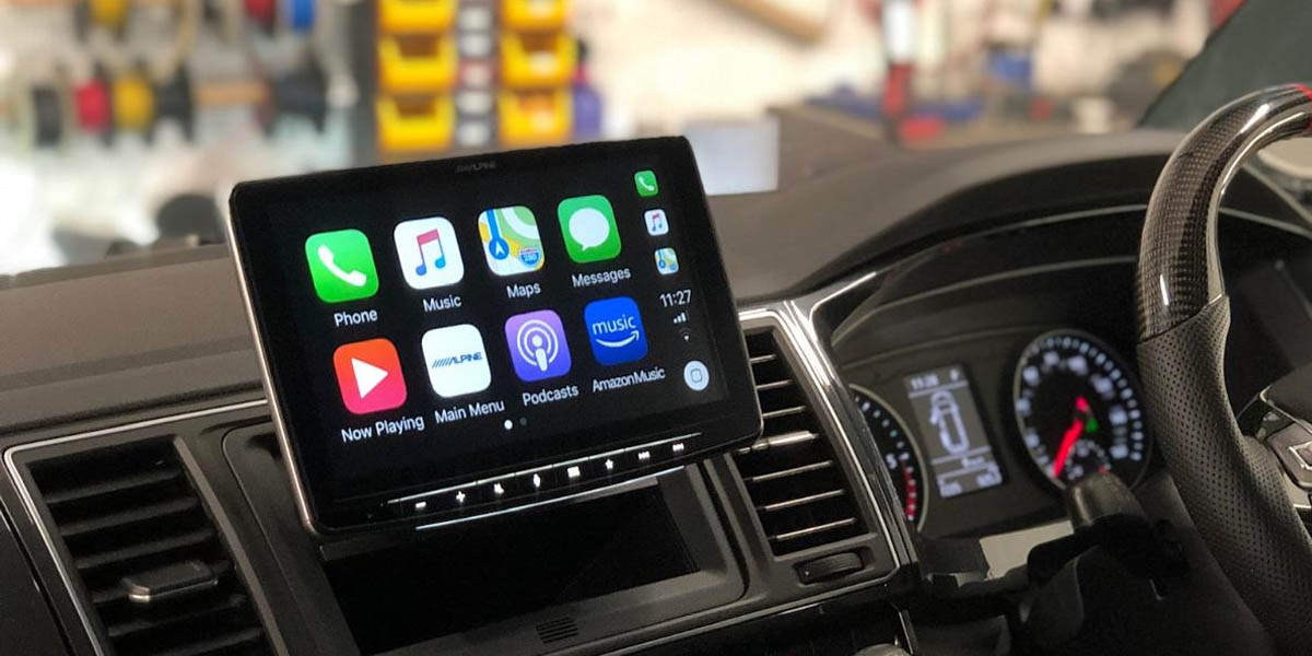 Alpine iLX-F903D radio con android auto y apple carplay