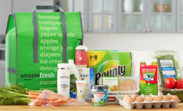 Amazon Fresh cesta de la compra
