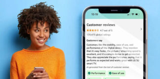 Amazon prueba reseñas destacadas generadas por IA