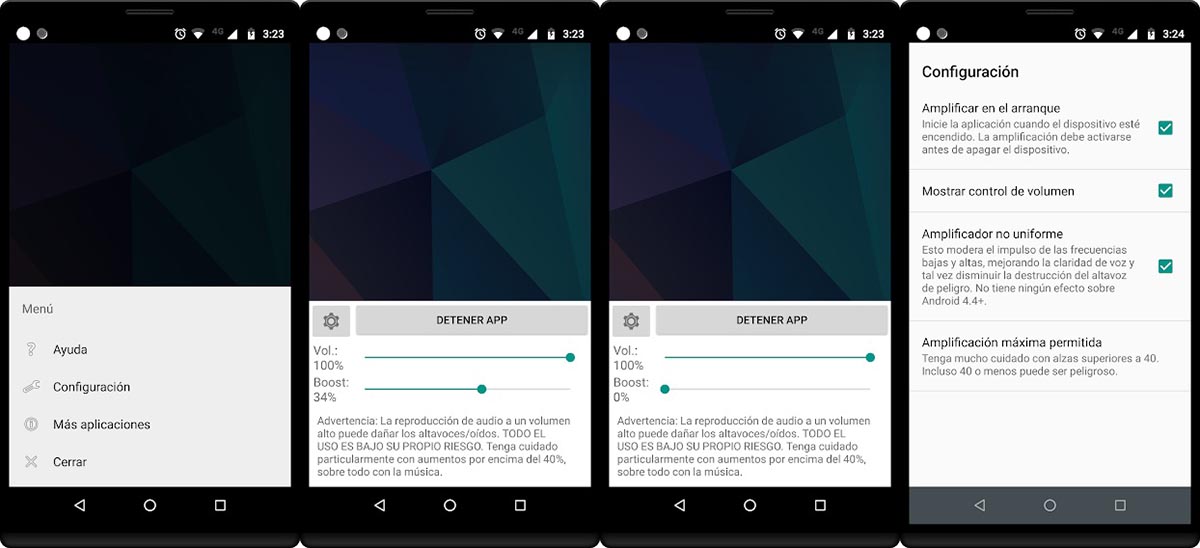 Amplificador de Volumen