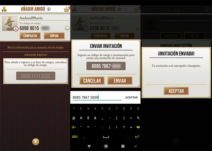 Anadir amigos en Harry Potter Wizards Unite Paso 2