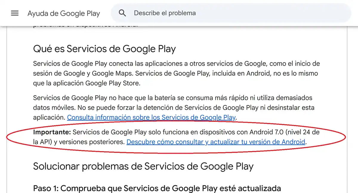 Android 6 Marshmallow pierde soporte oficial de servicios de google play