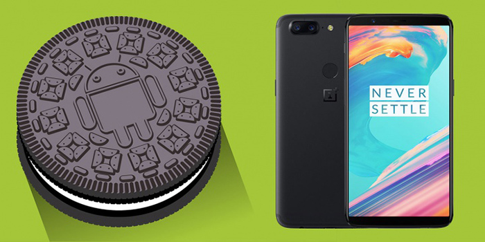 OnePlus 5T con Android Oreo