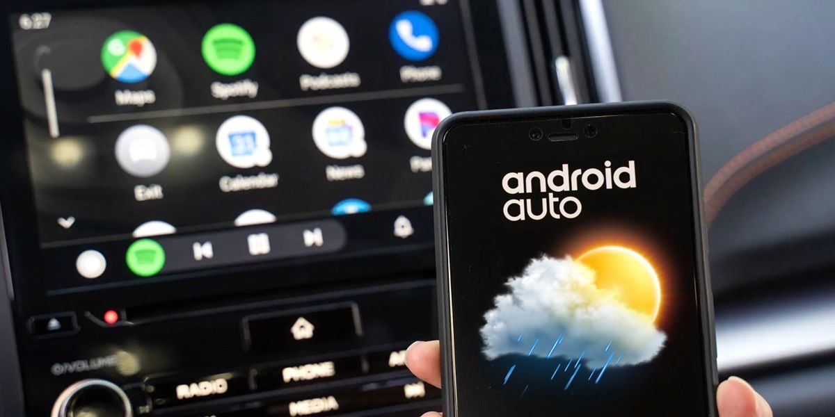 Android Auto te mantendrán informado sobre las condiciones climaticas