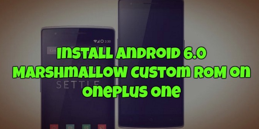 Android Marshmallow OnePlus One