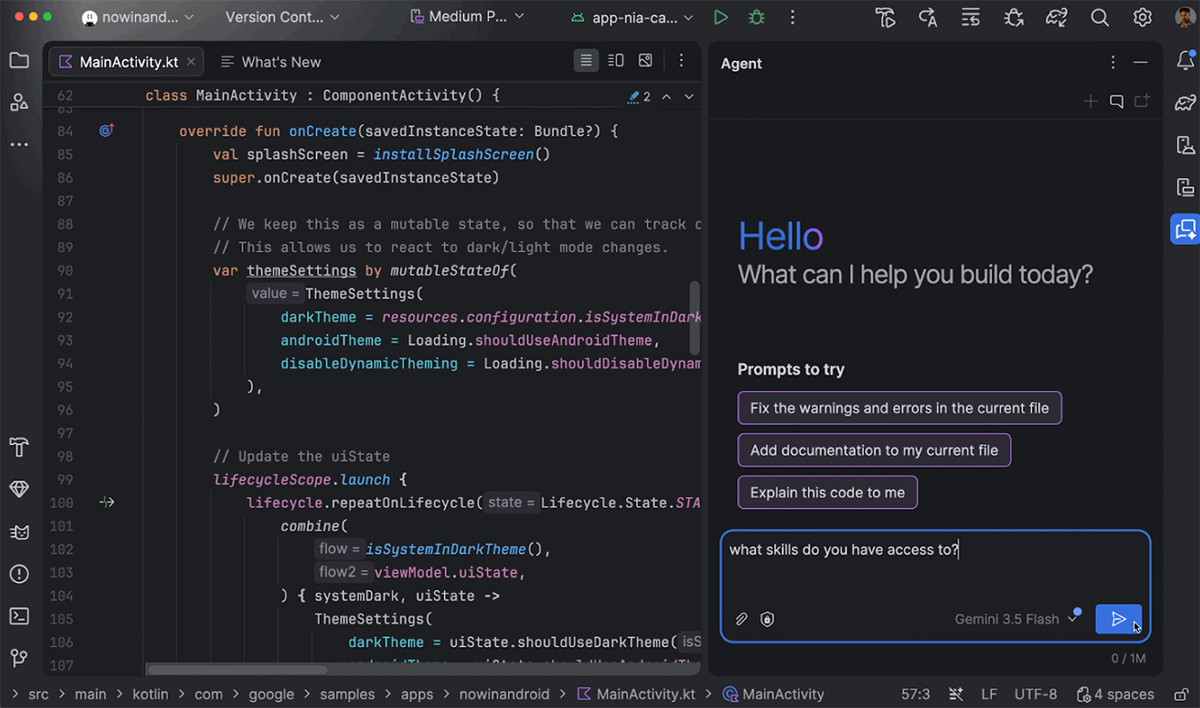 Android Skills llega integrado de serie