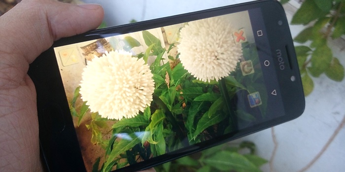 Android cámara dividida