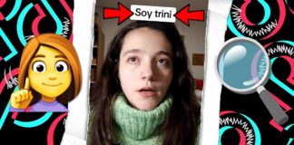Aparecio Trini la youtuber que causo revuelo en TikTok