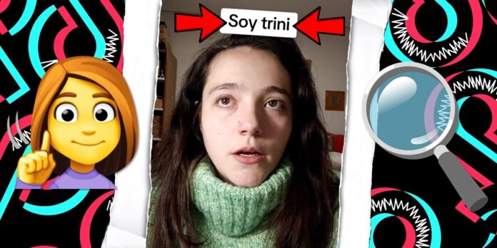 Aparecio Trini la youtuber que causo revuelo en TikTok