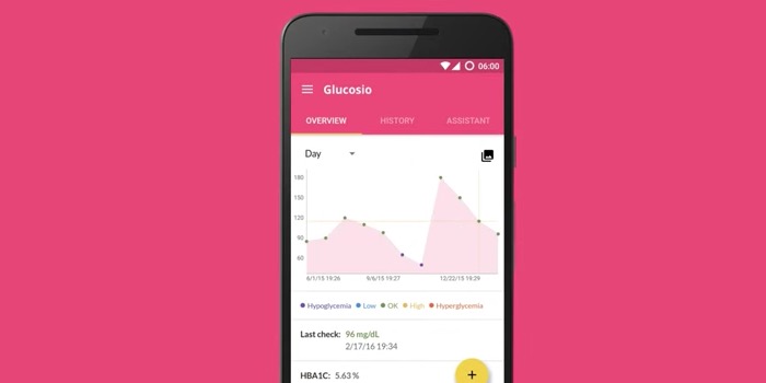Aplicacion para controlar diabetes en Android
