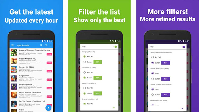 App Hoarder para Android