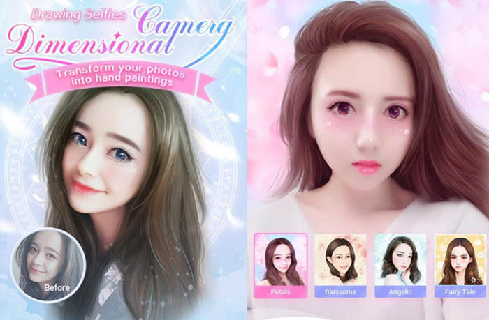 App Selfies Meitu Roba datos