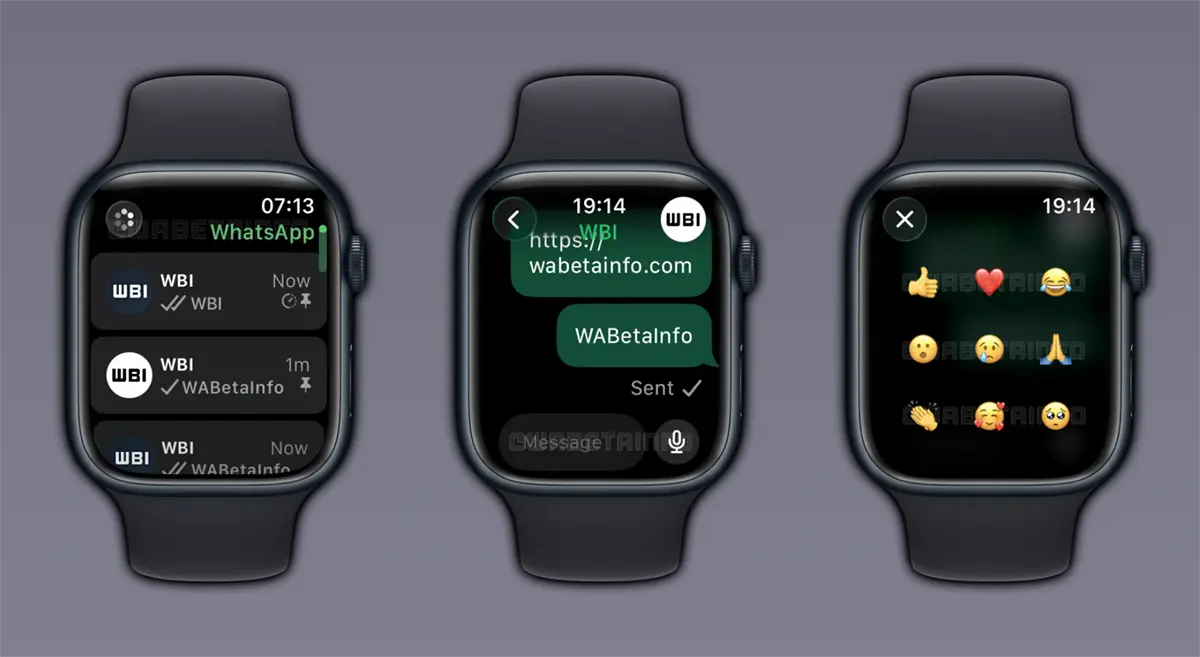 Whatsapp Is Already Testing Its Application For Apple Watch 3 Filtered Features Of The Whatsapp Apple Watch App