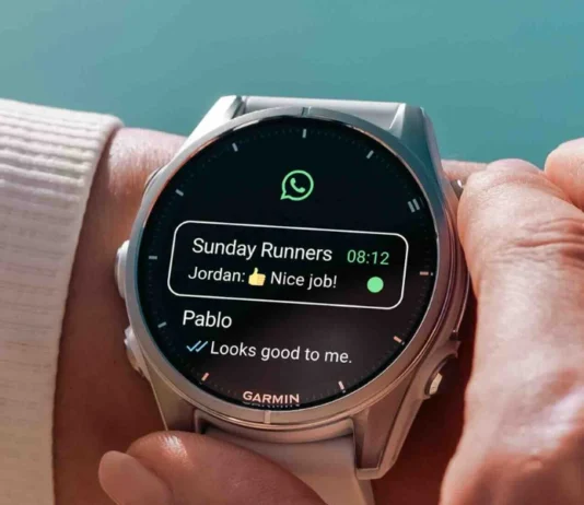 App oficial whatsapp smartwatches garmin