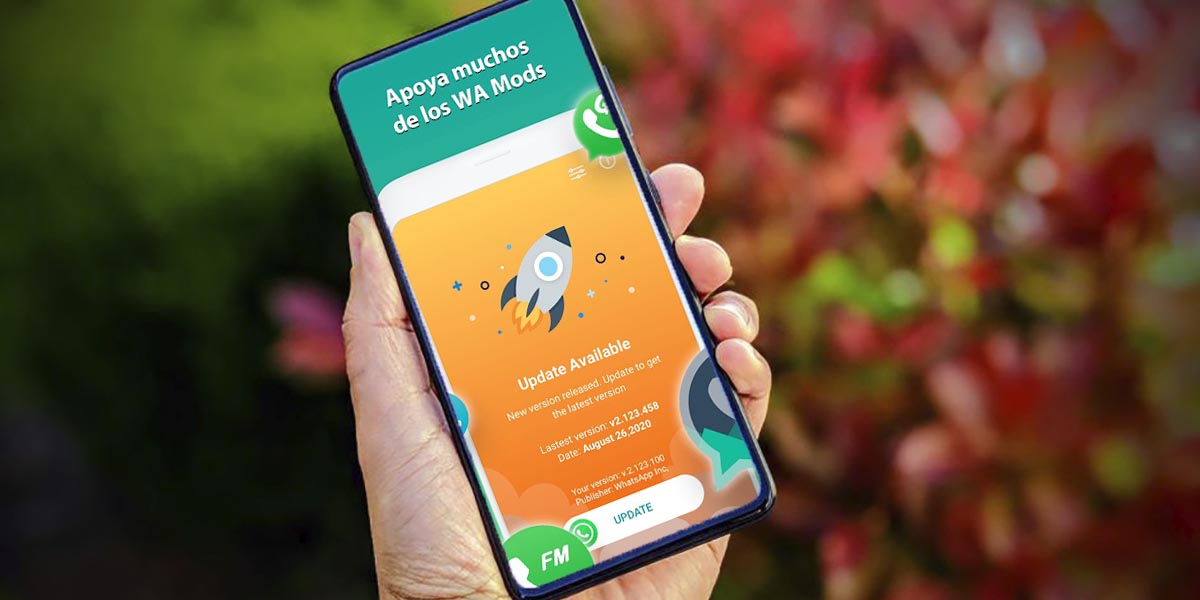 AppUpdater actualizar Mods de WhatsApp automaticamente
