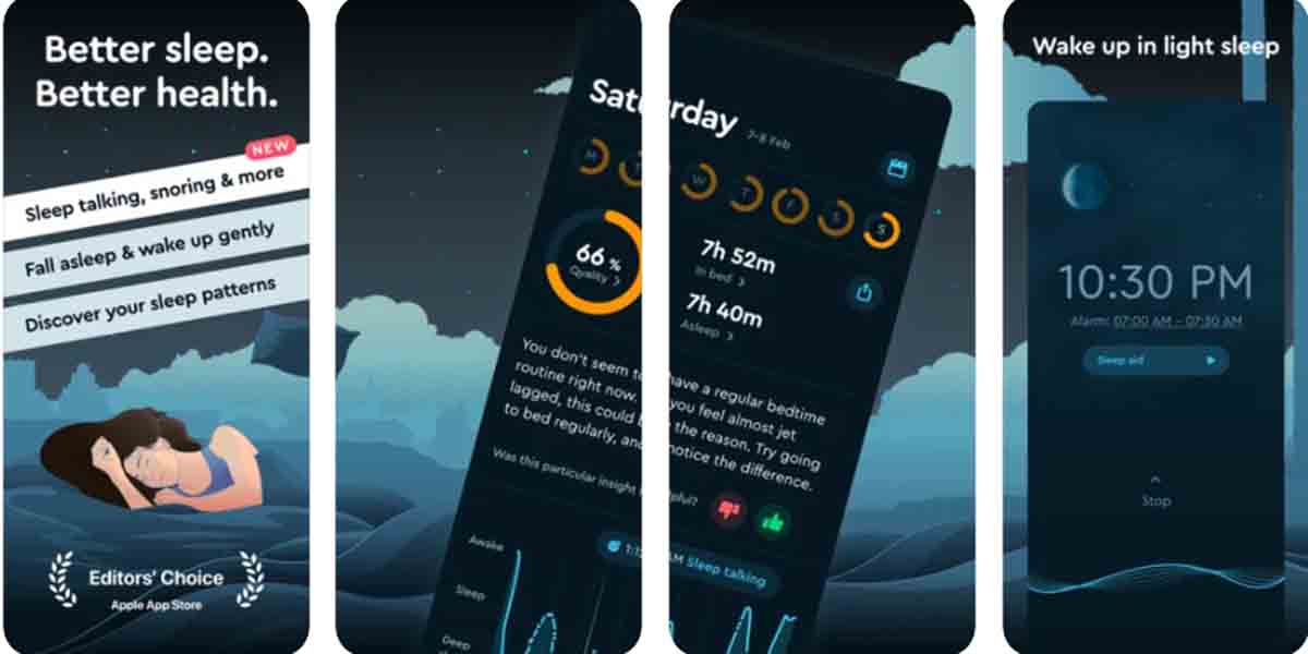 Apps para alarma en Android. Sleep Cycle