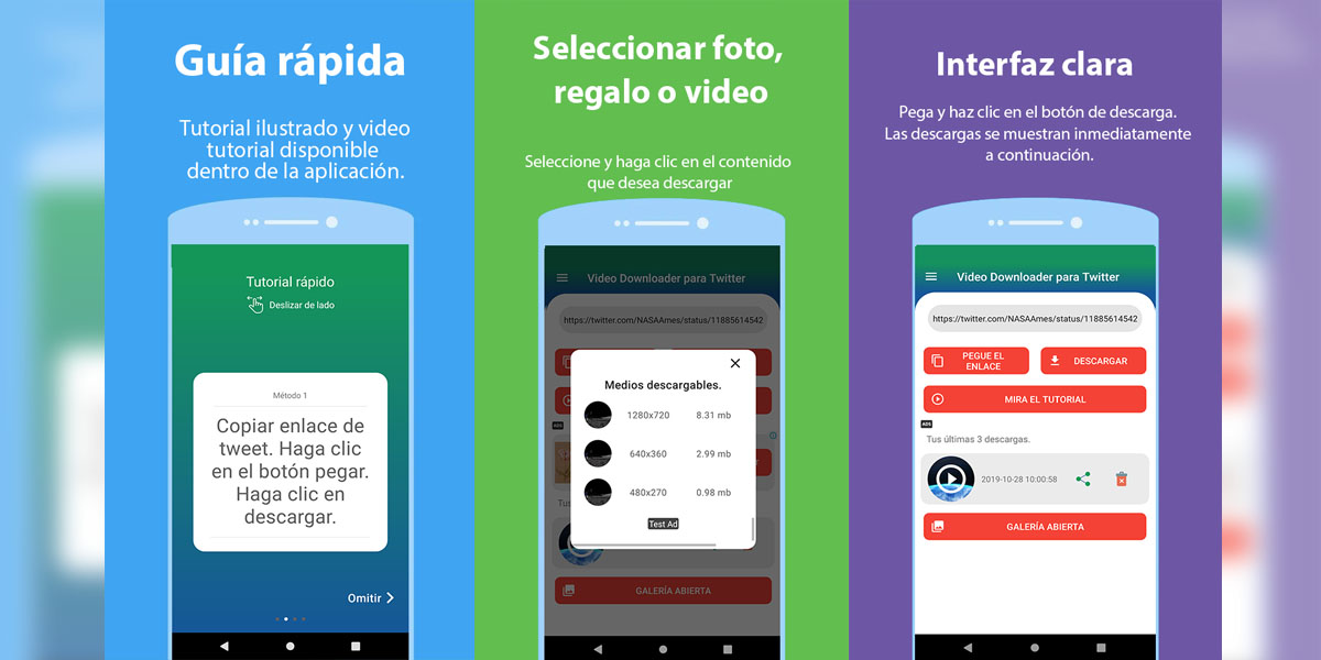 Aprovecha esta aplicación para descargarte todos los vídeos y GIFS que quieras de Twitter