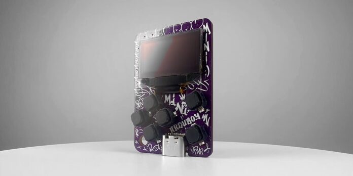 Arduboy Mini una consola con panel OLED de 0,96 pulgadas y mas de 300 juegos