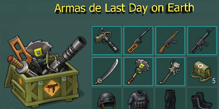 Armas de last day on earth