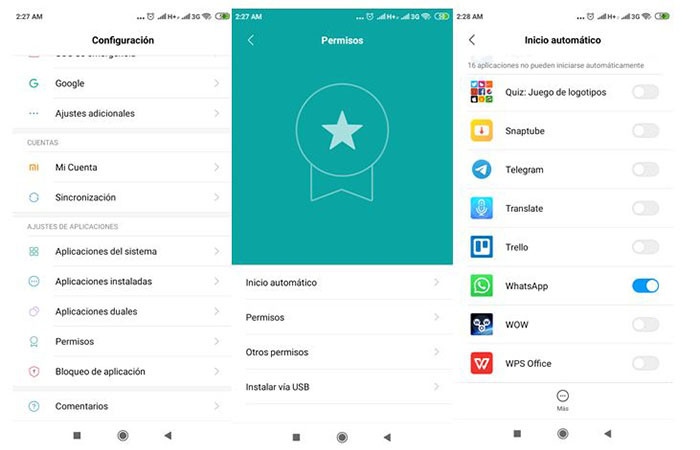 Arreglar notificaciones MIUI