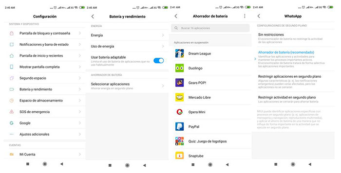 Arreglar notificaciones Xiaomi con MIUI