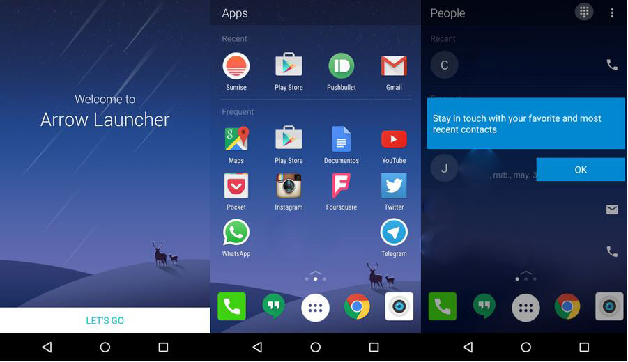 Arrow Launcher para Android
