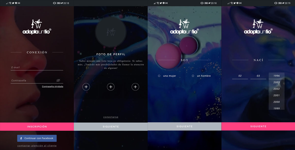 Así funciona la app de citas para ligar Adopta un Tío para mujeres