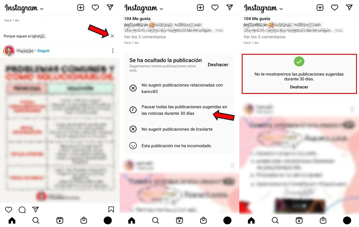 Asi puedes deshacerte de las publicaciones sugeridas de Instagram