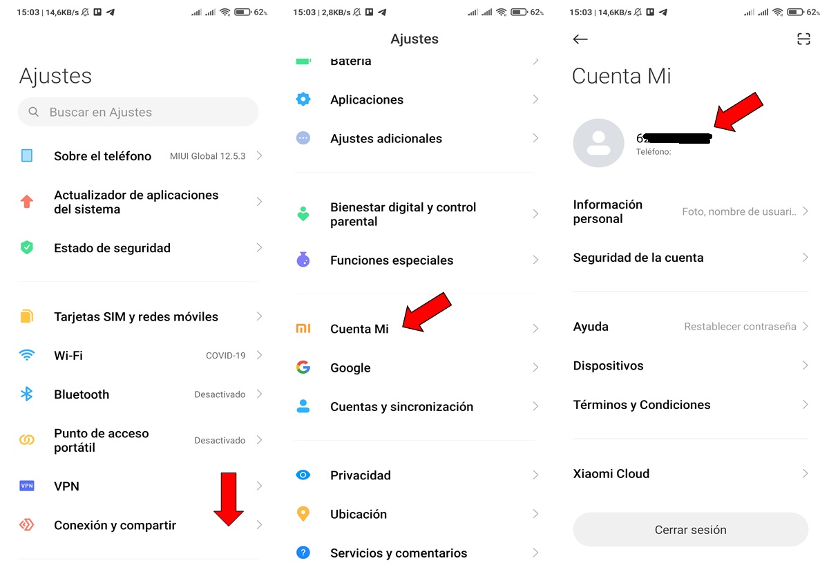 Asi puedes ver el ID de tu cuenta Mi en un Xiaomi