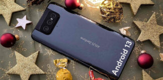 Asus Zenfone 8 flip recibe android 13 como actualizar