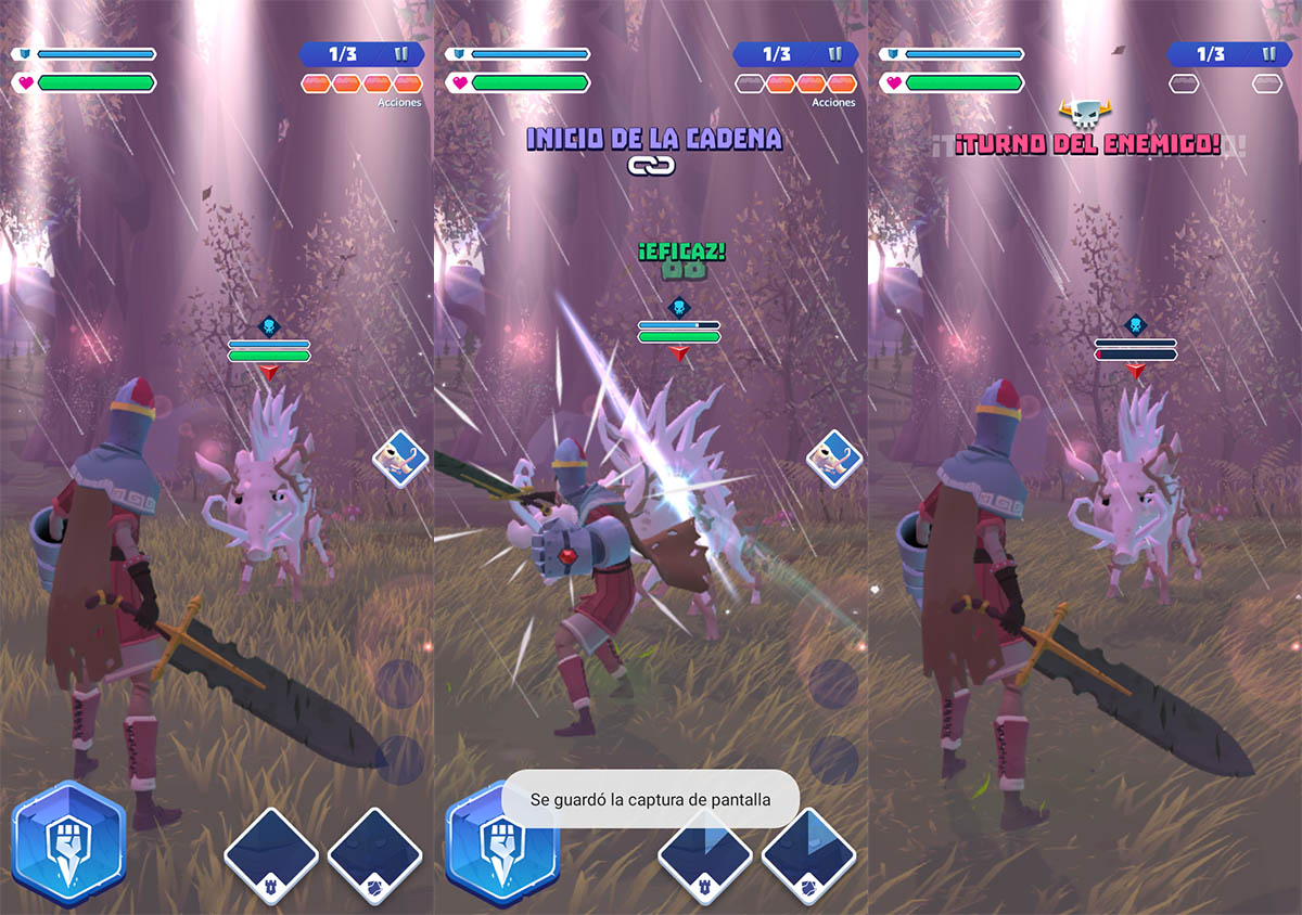 Ataca al enemigo mas debil Knighthood