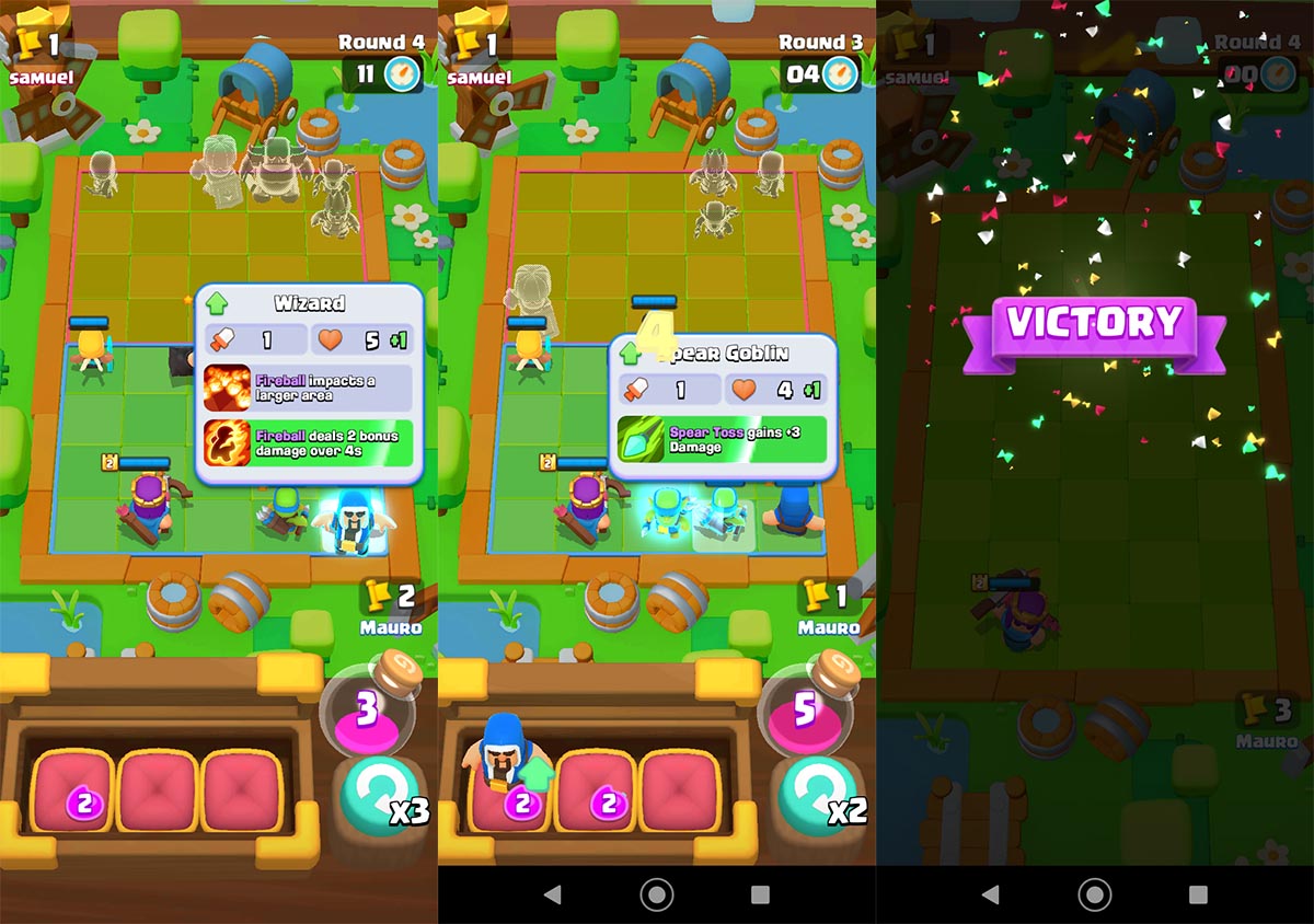 Aumentar nivel de minis con ataque cercano