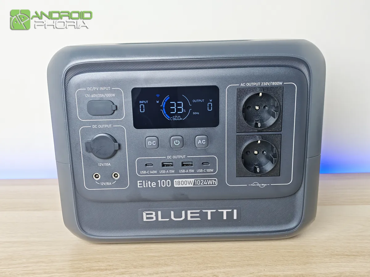 BLUETTI Elite 100 V2 estacion de energia portatil