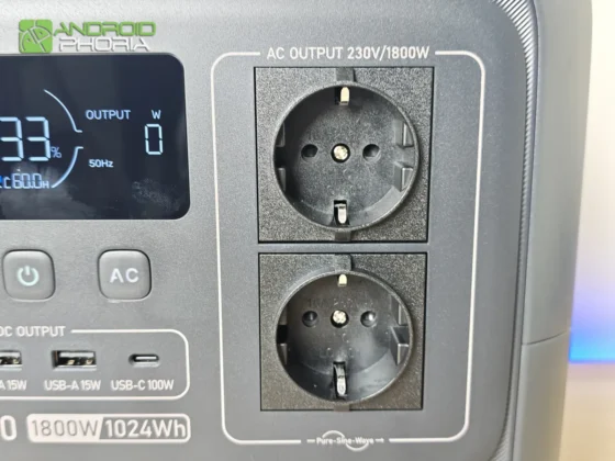 BLUETTI Elite 100 V2 salidas AC