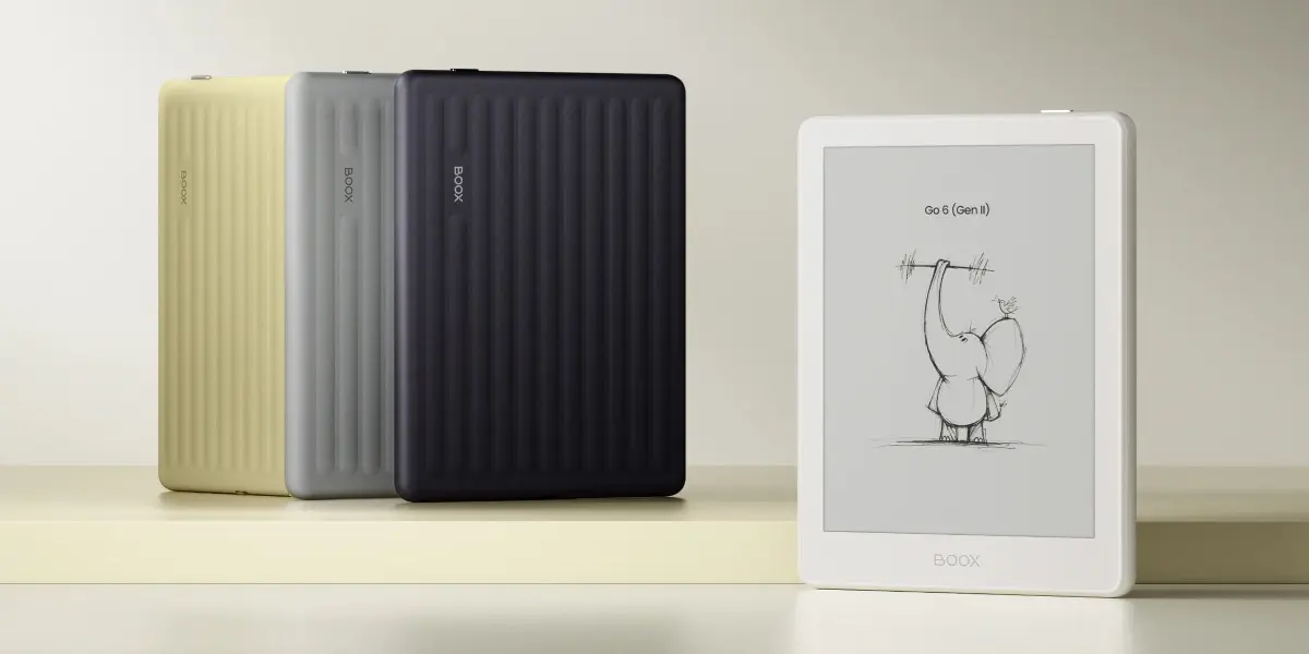 BOOX Go 6 (Gen II): el e-reader ultraversátil que esperabas con Android y lápiz óptico