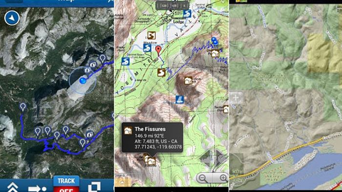 BackCountry Navigator app