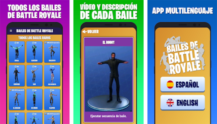 Bailes de Battle Royale