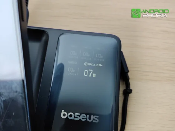 Baseus NOMOS 5 en 1 de 140W pantalla con solo carga inalambrica